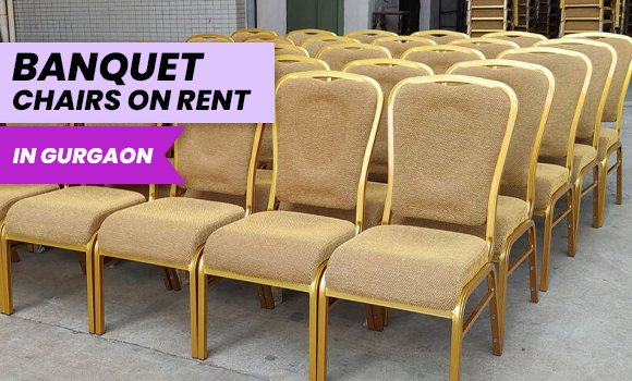 Banquet Chairs on Rent in Gurgaon